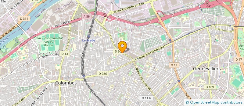 localisation de l'entreprise AZZEITOUNA MODE à COLOMBES