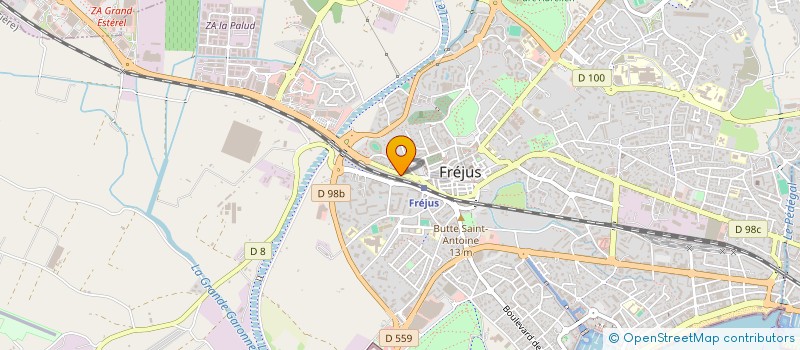 localisation de l'entreprise AZZERA PROTECT à FREJUS