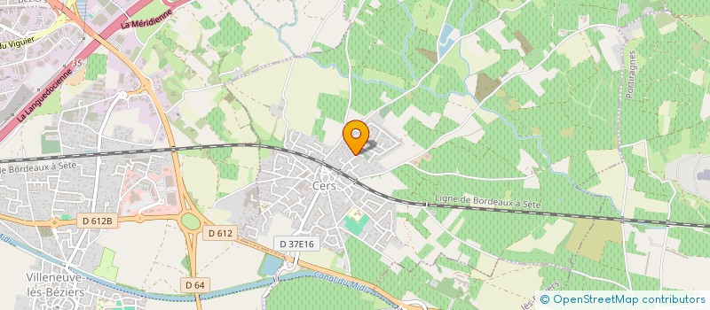 localisation de l'entreprise AZZO SIRENES à CERS