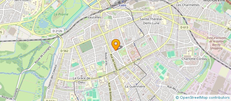localisation de l'entreprise AZZOUG à CAEN