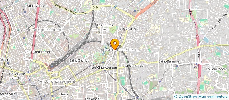 localisation de l'entreprise AZZOUG à MARSEILLE
