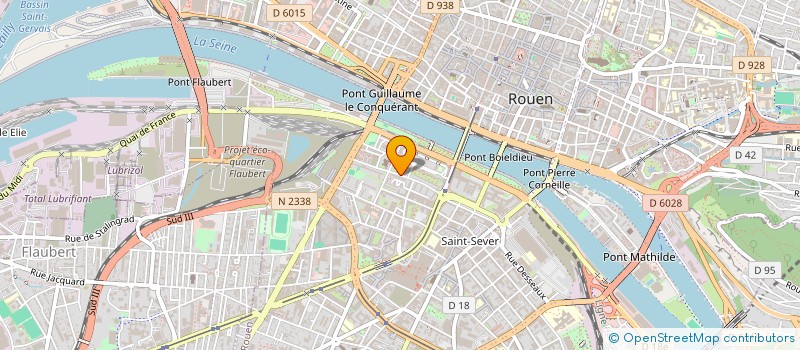 localisation de l'entreprise AZZOUZ TRANSPORT  ROUEN