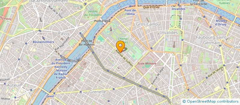 localisation de l'entreprise AZZUR MAGAZINE  PARIS