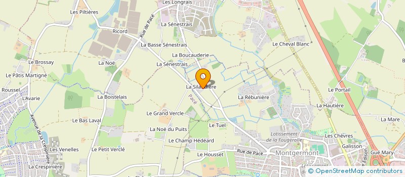 localisation de l'entreprise AZZURA  MONTGERMONT