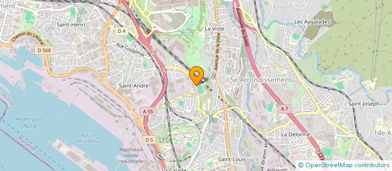 localisation de l'entreprise AZZUREENNE DE RACCORDS ET DE TUYAUTERIE à MARSEILLE