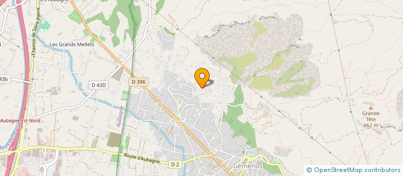 localisation de l'entreprise AZZURO  GEMENOS