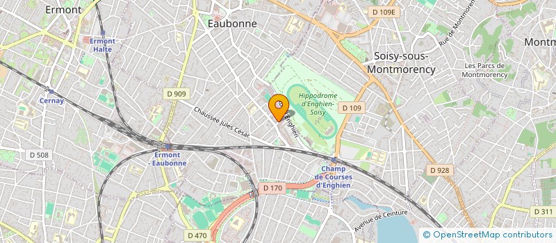 localisation de l'entreprise B+12 EQUIPEMENTS SARL à EAUBONNE