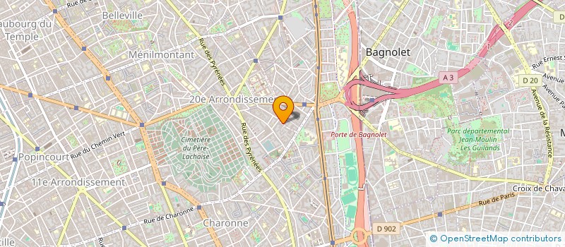 localisation de l'entreprise B 13 DECO  PARIS