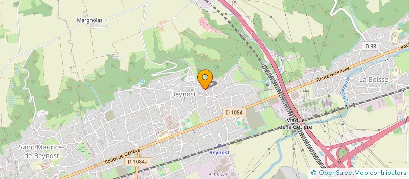 localisation de l'entreprise B 2 à BEYNOST
