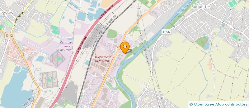 localisation de l'entreprise B 2 H AUTO  MURET