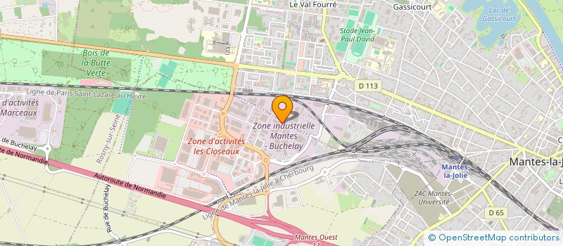 localisation de l'entreprise B.2.L  BUCHELAY