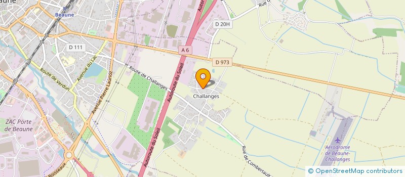 localisation de l'entreprise B 2 M à BEAUNE