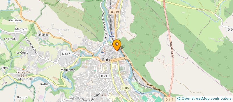 localisation de l'entreprise B 2 SYSTEMES à FOIX