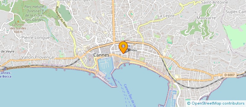 localisation de l'entreprise B 26 à CANNES