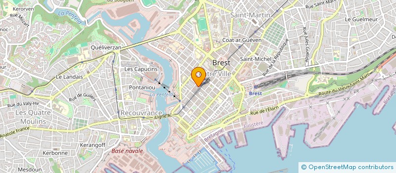 localisation de l'entreprise B 29 à BREST