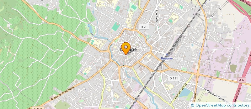 localisation de l'entreprise B 3 B à BEAUNE