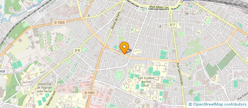 localisation de l'entreprise B 3 P MEDICAL SA à AMIENS