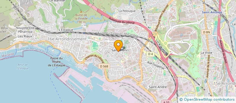 localisation de l'entreprise B.5 à MARSEILLE