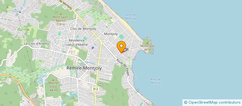 localisation de l'entreprise B 612  REMIRE-MONTJOLY