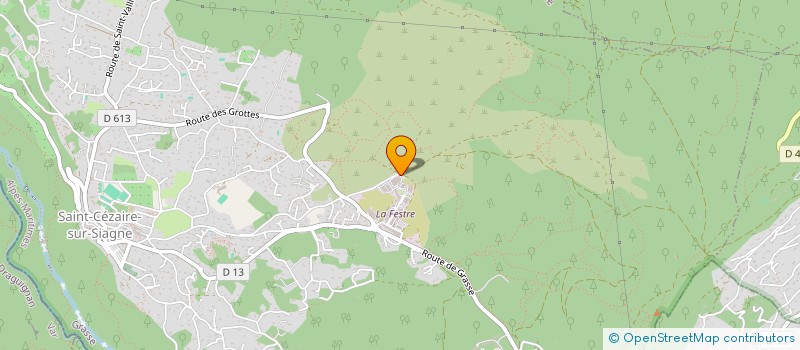 localisation de l'entreprise B 612 à SAINT-CEZAIRE-SUR-SIAGNE
