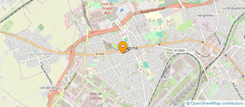 localisation de l'entreprise B A 2 B à LILLE