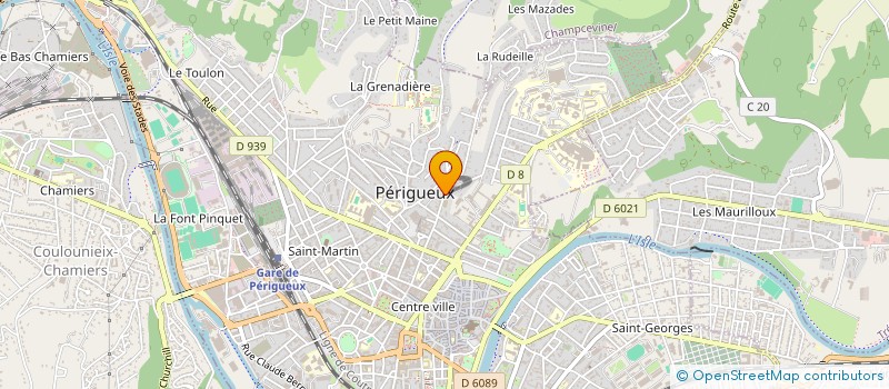 localisation de l'entreprise B.A à PERIGUEUX