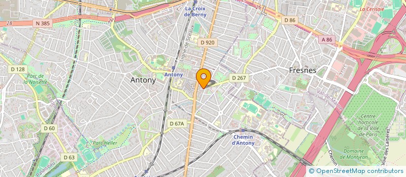 localisation de l'entreprise B.A.A.  CHAMPLAN