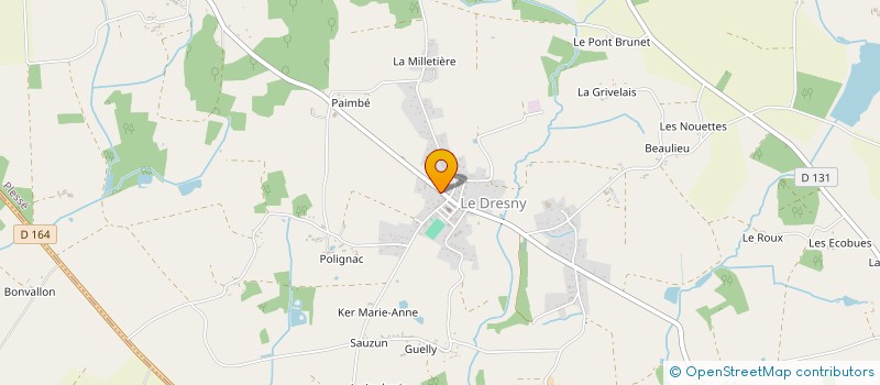 localisation de l'entreprise B'A BOIS à PLESSE