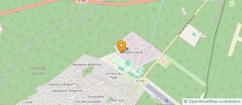 localisation de l'entreprise B'A BOX  ANDERNOS-LES-BAINS