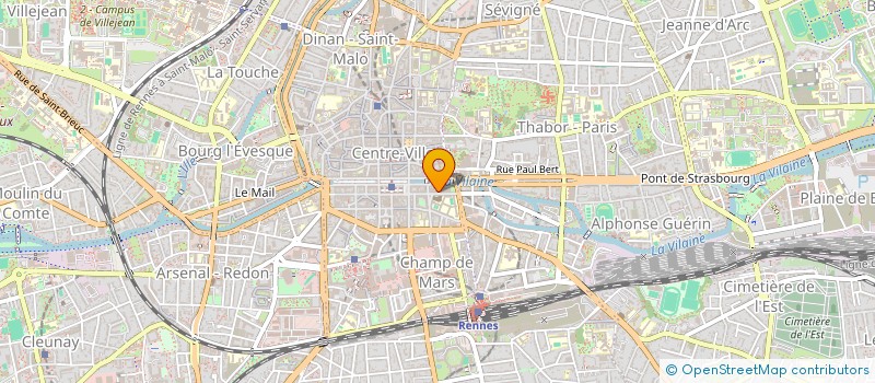 localisation de l'entreprise B A C  RENNES