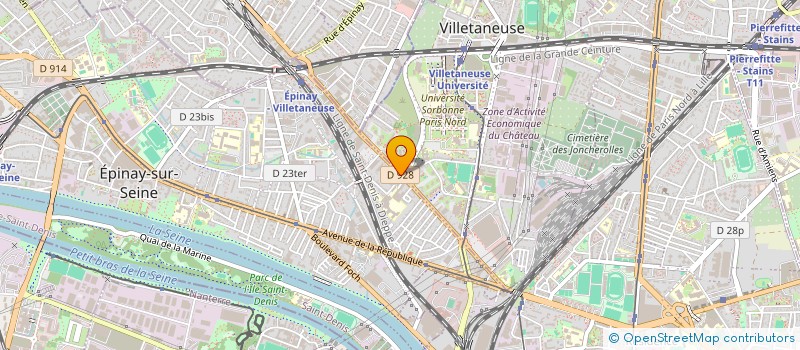 localisation de l'entreprise B&A CLEAN SERVICES à EPINAY-SUR-SEINE