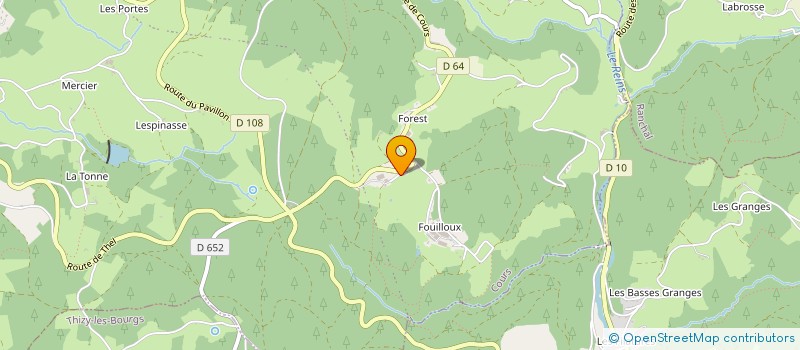 localisation de l'entreprise B.A. CONSEILS  COURS