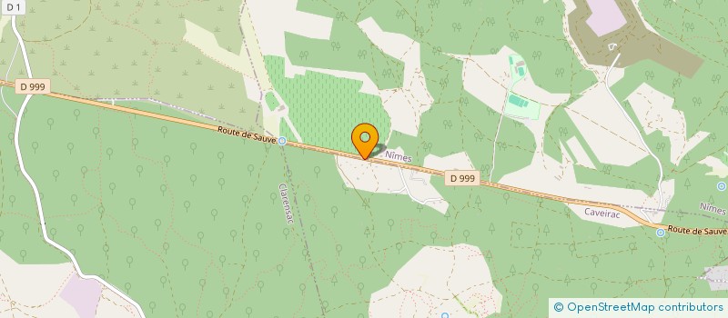 localisation de l'entreprise B.A.D.S. LE MECANIK  CAVEIRAC