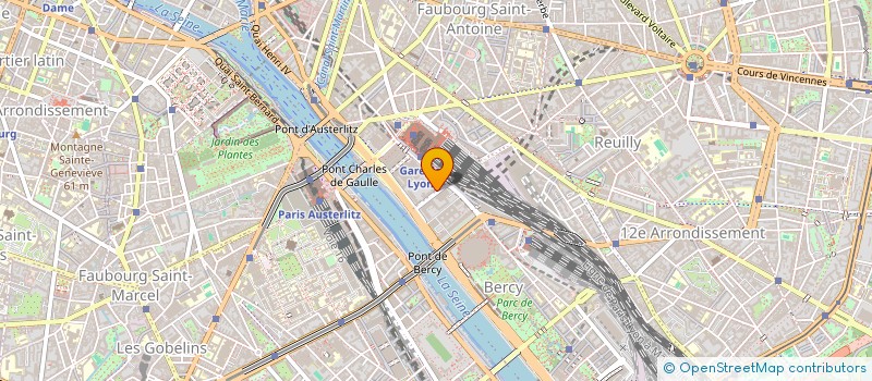 localisation de l'entreprise B.A. DECOR  PARIS