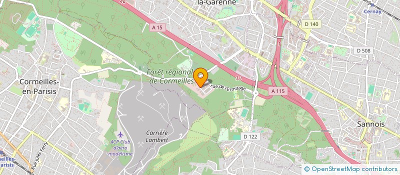 localisation de l'entreprise B.A.I CONCEPT à FRANCONVILLE