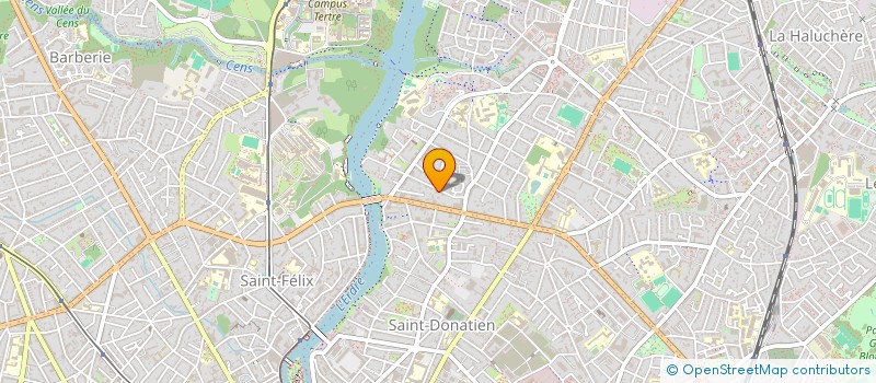 localisation de l'entreprise B&A INVEST  NANTES