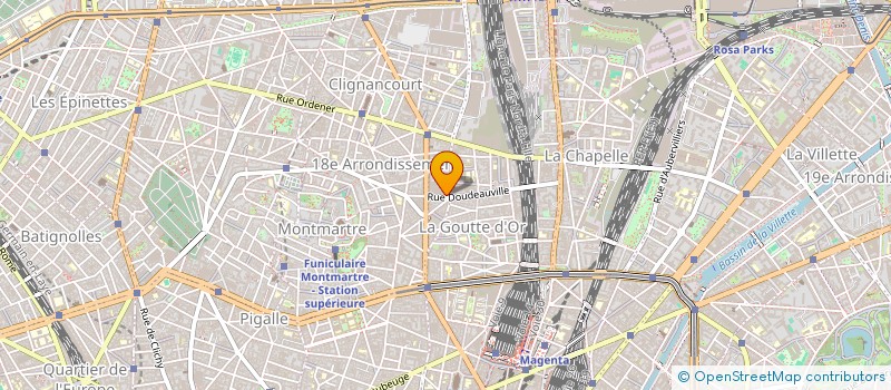 localisation de l'entreprise B.A IV PARIS 1943  PARIS