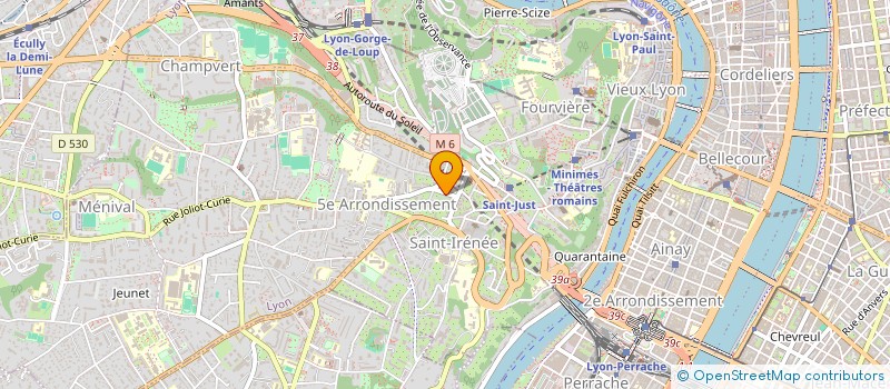 localisation de l'entreprise B.A.L  LYON