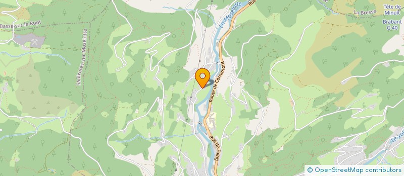 localisation de l'entreprise B.A.L.L.A.S.T  CORNIMONT