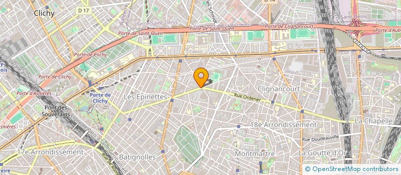 localisation de l'entreprise B.A.M  PARIS