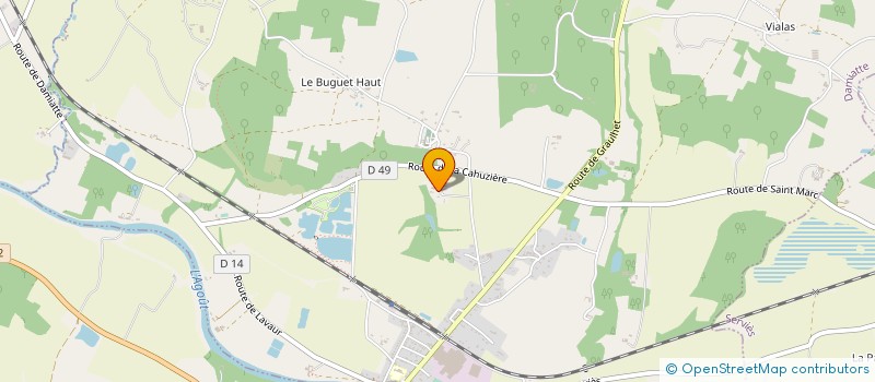 localisation de l'entreprise B.A.M GALLERY  DAMIATTE