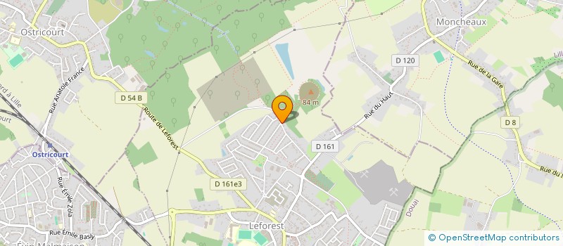 localisation de l'entreprise B.A.O CARRELAGES  LEFOREST