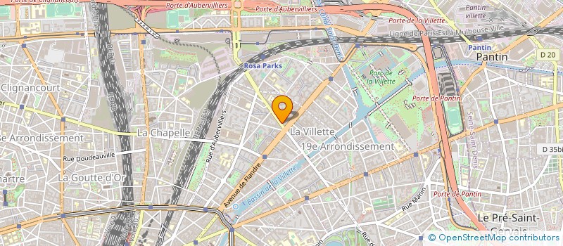 localisation de l'entreprise B.A.S. à PARIS