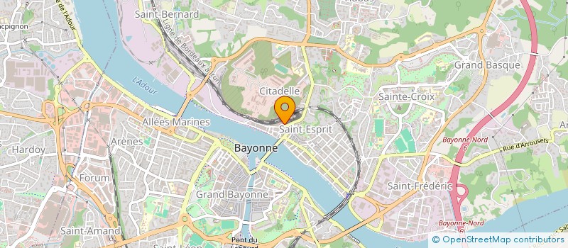 localisation de l'entreprise B.A.S.C SKI à BAYONNE