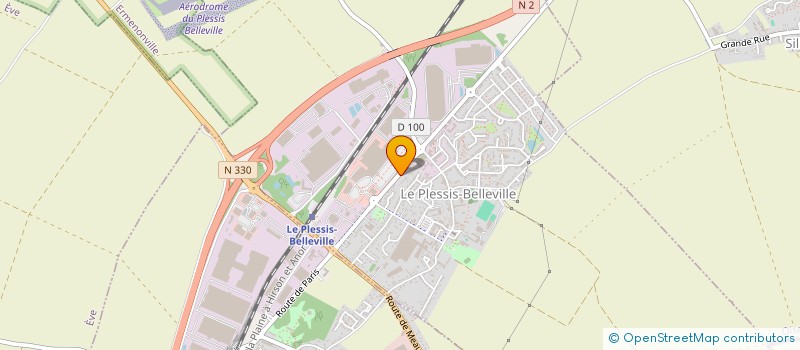 localisation de l'entreprise B.A.S.D. à LE PLESSIS-BELLEVILLE