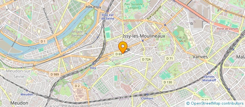 localisation de l'entreprise B.A.S.E à ISSY-LES-MOULINEAUX