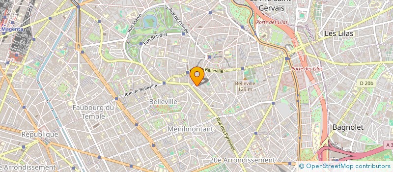 localisation de l'entreprise B-ABA AUTISME  PARIS