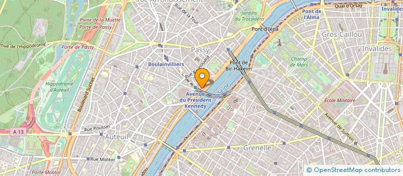 localisation de l'entreprise B AGENCEMENT à PARIS