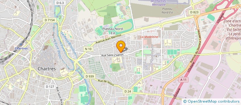 localisation de l'entreprise B AKDOGAN GROUPE FAMILY à CHARTRES