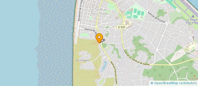 localisation de l'entreprise B & AL CAYEUX HOLDING à LE TOUQUET-PARIS-PLAGE